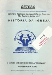 Capa de Livro: A história da Igraja