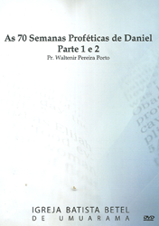 Capa de Livro: As 70 semanas proféticas de Daniel - Parte 1 e 2