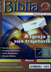 Capa de Livro: Bíblia - A igreja e sua trajetória