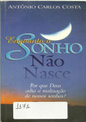 Capa de Livro: Enquanto o Sonho não Nasce