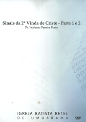 Capa de Livro: Sinais de 2 vinda de Cristo - Parte 1 e 2