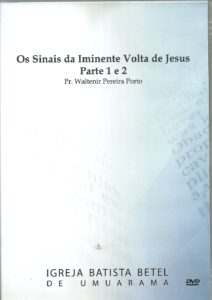 Capa de Livro: Os sinais da Iminente Volta de Jesus  - Parte 1 e 2