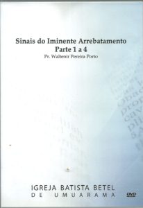 Capa de Livro: Sinais do Iminente Arrebatamento - Parte 1 a 4