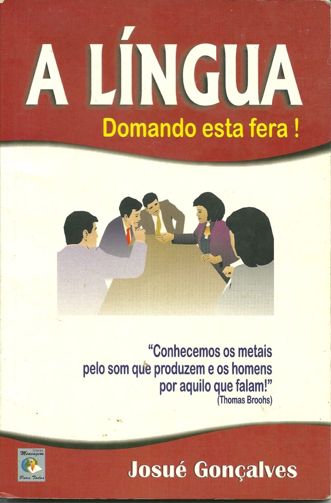 Capa de Livro: A língua - Domando esta fera!
