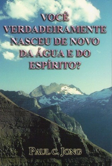 Capa de Livro: Nasceu de novo