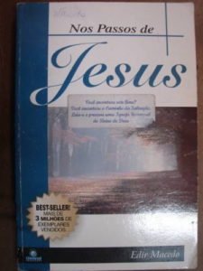 Capa de Livro: Nos passos de jesus