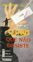 Capa de Livro: O Deus que não desiste